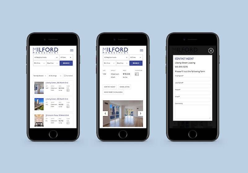 Milford Rentals project image