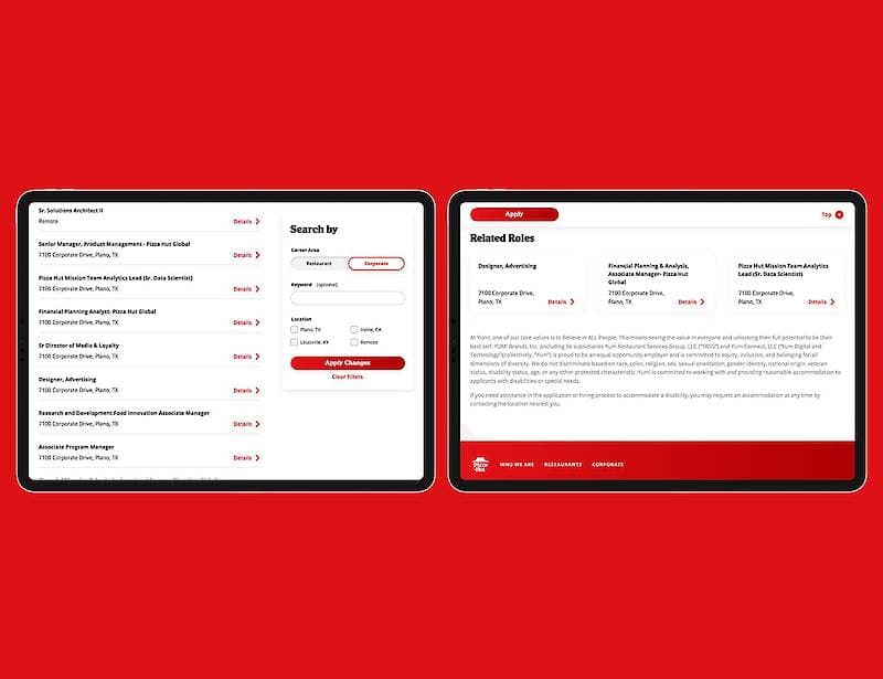 Pizza Hut project image